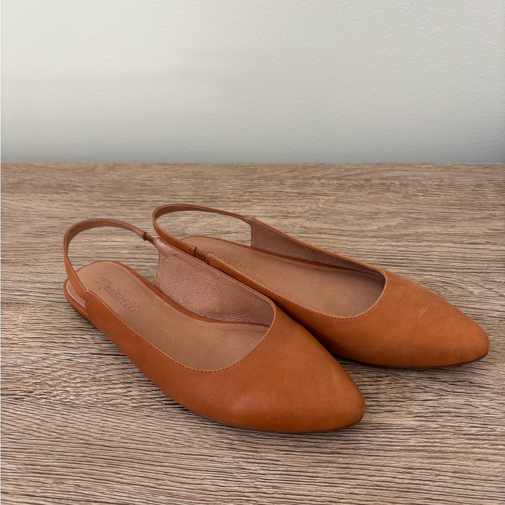 Women's Madewell Tan Slingback Flats